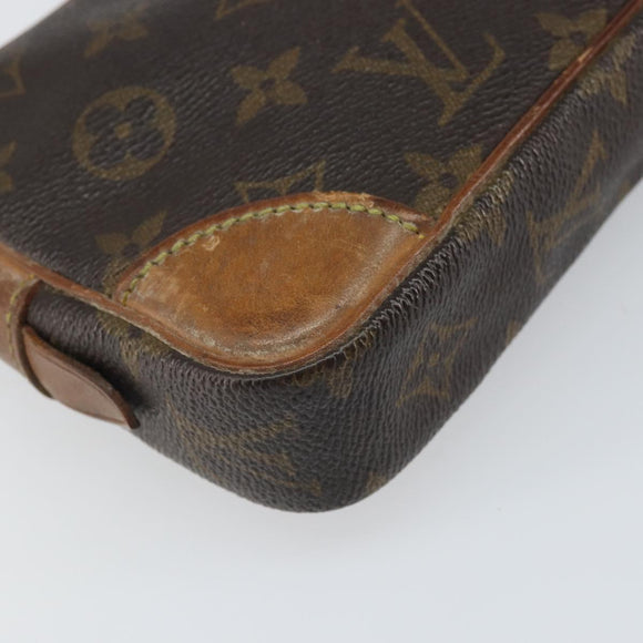 LOUIS VUITTON Monogram Marly Dragonne PM Clutch Bag M51827 LV Auth bs32758