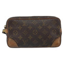 LOUIS VUITTON Monogram Marly Dragonne PM Clutch Bag M51827 LV Auth bs32758-13