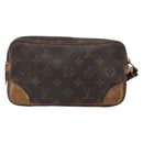 LOUIS VUITTON Monogram Marly Dragonne PM Clutch Bag M51827 LV Auth bs32758-2
