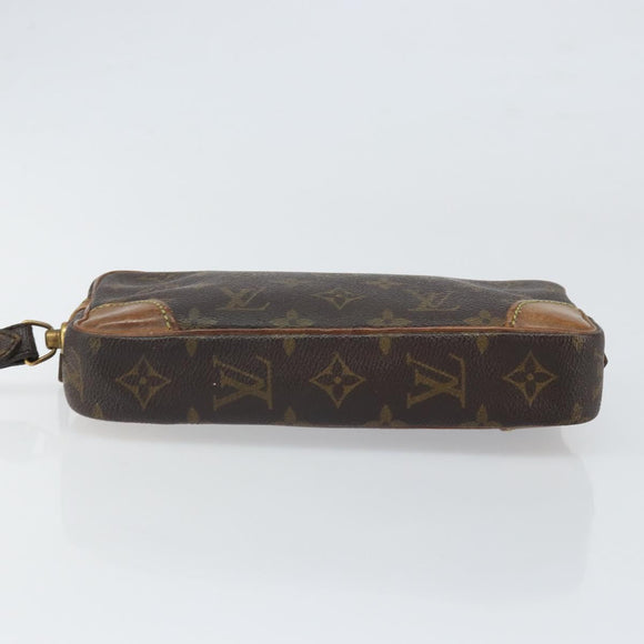 LOUIS VUITTON Monogram Marly Dragonne PM Clutch Bag M51827 LV Auth bs32758