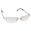 Salvatore Ferragamo Sunglasses metal Silver Auth bs32759-1
