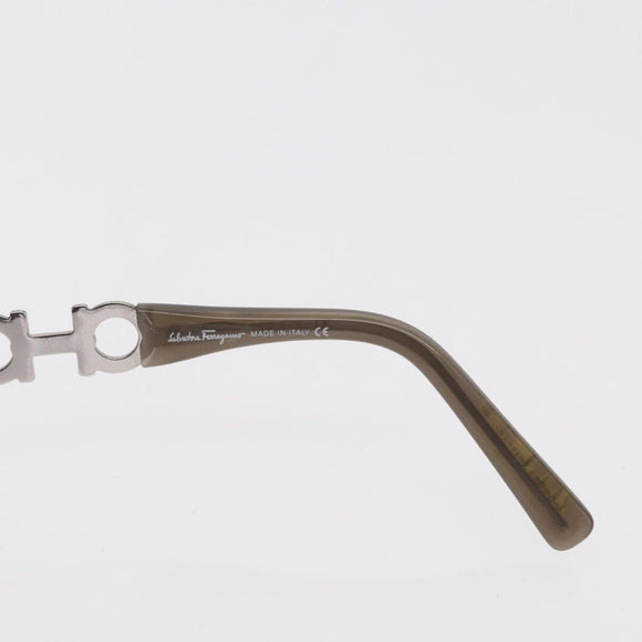 Salvatore Ferragamo Sunglasses metal Silver Auth bs32759