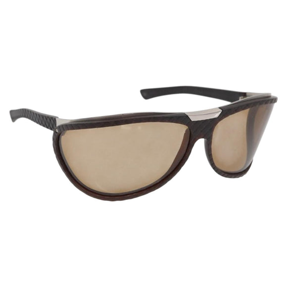 BOTTEGA VENETA Sonnenbrille Metall Braun Auth bs32761