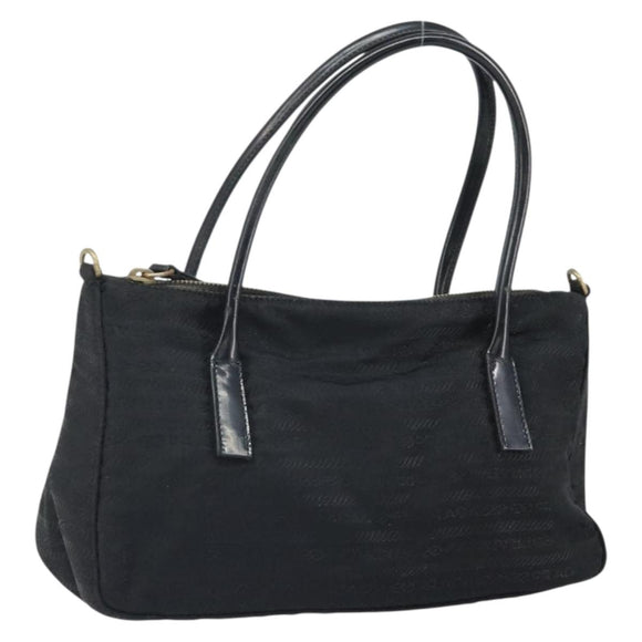PRADA Hand Bag Nylon Black Auth bs32763