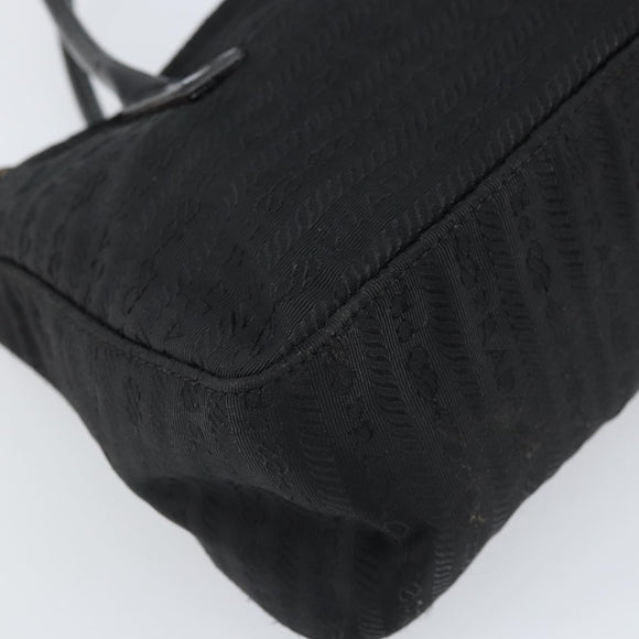 PRADA Hand Bag Nylon Black Auth bs32763