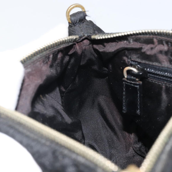 PRADA Hand Bag Nylon Black Auth bs32763
