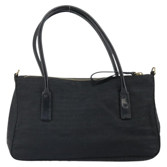 PRADA Hand Bag Nylon Black Auth bs32763