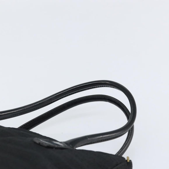 PRADA Hand Bag Nylon Black Auth bs32763