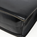 Salvatore Ferragamo Business Bag Leather Black Silver Auth bs32765-17