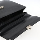 Salvatore Ferragamo Business Bag Leather Black Silver Auth bs32765-20