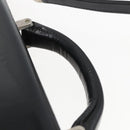Salvatore Ferragamo Business Bag Leather Black Silver Auth bs32765-14
