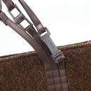 CHANEL Tote Bag Mouton Brown CC Auth bs32769-10