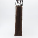 CHANEL Tote Bag Mouton Brown CC Auth bs32769-4