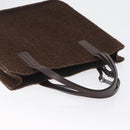 CHANEL Tote Bag Mouton Brown CC Auth bs32769-6