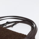CHANEL Tote Bag Mouton Brown CC Auth bs32769-8