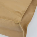 CHANEL Tote Bag Leather Beige Gold CC Auth bs32770-12