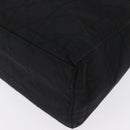 Christian Dior Canage Hand Bag Nylon Black Silver Auth bs32773-11