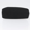 Christian Dior Canage Hand Bag Nylon Black Silver Auth bs32773-9