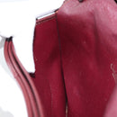 Christian Dior Pouch Canvas Red Gold Auth bs32775-17