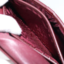 Christian Dior Pouch Canvas Red Gold Auth bs32775-18