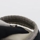 CHANEL Accessory Pouch Nylon White Silver Auth bs32779-8