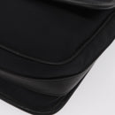 BURBERRY Shoulder Bag Nylon Black Silver Auth bs32780-11