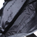 BURBERRY Shoulder Bag Nylon Black Silver Auth bs32780-17