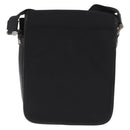 BURBERRY Shoulder Bag Nylon Black Silver Auth bs32780-3
