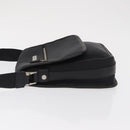 BURBERRY Shoulder Bag Nylon Black Silver Auth bs32780-5