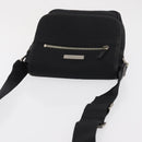 BURBERRY Shoulder Bag Nylon Black Silver Auth bs32780-6