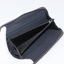 BOTTEGA VENETA INTRECCIATO Wallet Leather 2 Set Black Auth bs32783-8