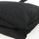 PRADA Shoulder Bag Nylon Black Silver Auth bs32787-10