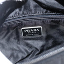 PRADA Shoulder Bag Nylon Black Silver Auth bs32787-17
