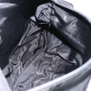 PRADA Shoulder Bag Nylon Black Silver Auth bs32787-19