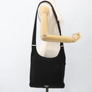 PRADA Shoulder Bag Nylon Black Silver Auth bs32787-25