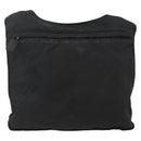 PRADA Shoulder Bag Nylon Black Silver Auth bs32787-3