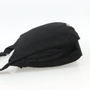 PRADA Shoulder Bag Nylon Black Silver Auth bs32787-4