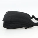 PRADA Shoulder Bag Nylon Black Silver Auth bs32787-5