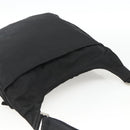 PRADA Shoulder Bag Nylon Black Silver Auth bs32787-6