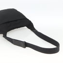 PRADA Shoulder Bag Nylon Black Silver Auth bs32787-7
