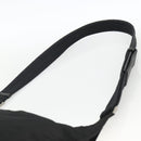 PRADA Shoulder Bag Nylon Black Silver Auth bs32787-8