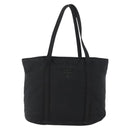 PRADA Tote Bag Nylon Black Silver Auth bs32788-13