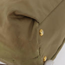 PRADA Tote Bag Nylon Beige Gold Auth bs32789-9