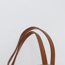 PRADA Tote Bag Nylon Beige Gold Auth bs32789-8