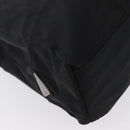 PRADA Tote Bag Nylon Black Silver Auth bs32790-15
