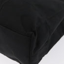 PRADA Tote Bag Nylon Black Silver Auth bs32790-16