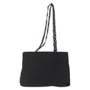 PRADA Tote Bag Nylon Black Silver Auth bs32790-13