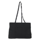 PRADA Tote Bag Nylon Black Silver Auth bs32790-2