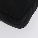 PRADA Pouch Nylon Black Silver Auth bs32791-11