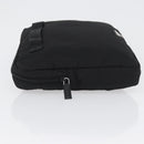 PRADA Pouch Nylon Black Silver Auth bs32791-5